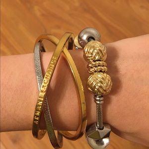 Armani exchange bracelet and bangle